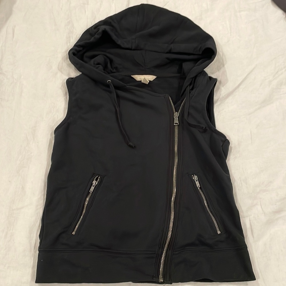 Banana Republic Asymmetrical Black Vest Size XS